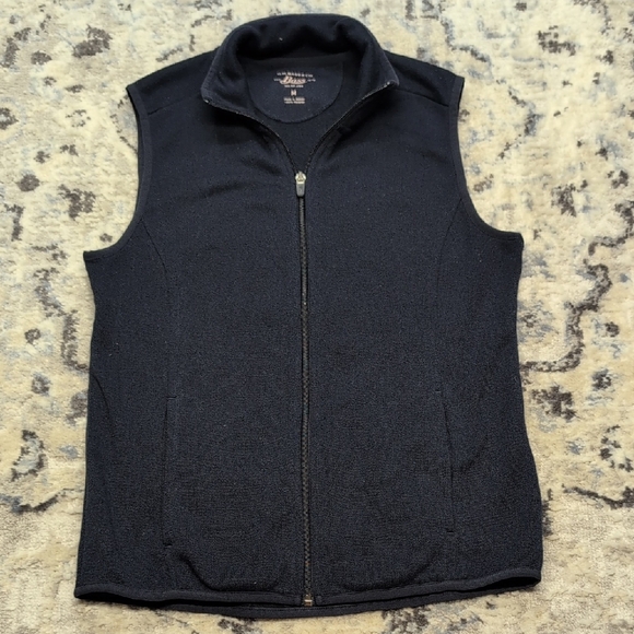 G.H. Bass & Co. Other - G.H. Bass & Co Men’s M Black Full Zip Fleece Vest Sleeveless Jacket Outdoor